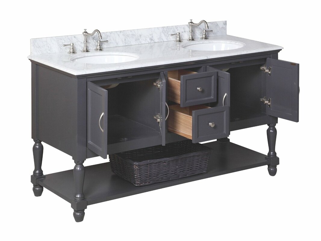 Beverly 60 Single Bathroom Vanity Set